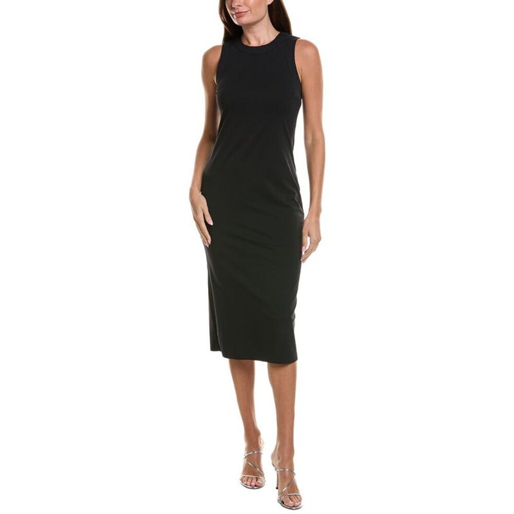 Max Mara Womens Mm By  Ecru Jersey Dress, Black